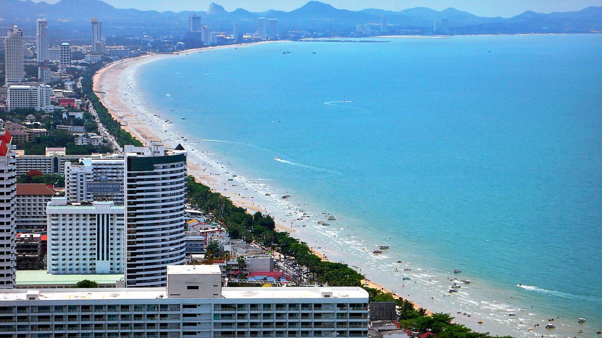 Appartement View Talay 1 Jomtien à Pattaya Extérieur photo